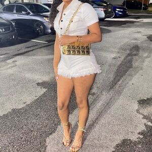Fashion nova romper !☁️